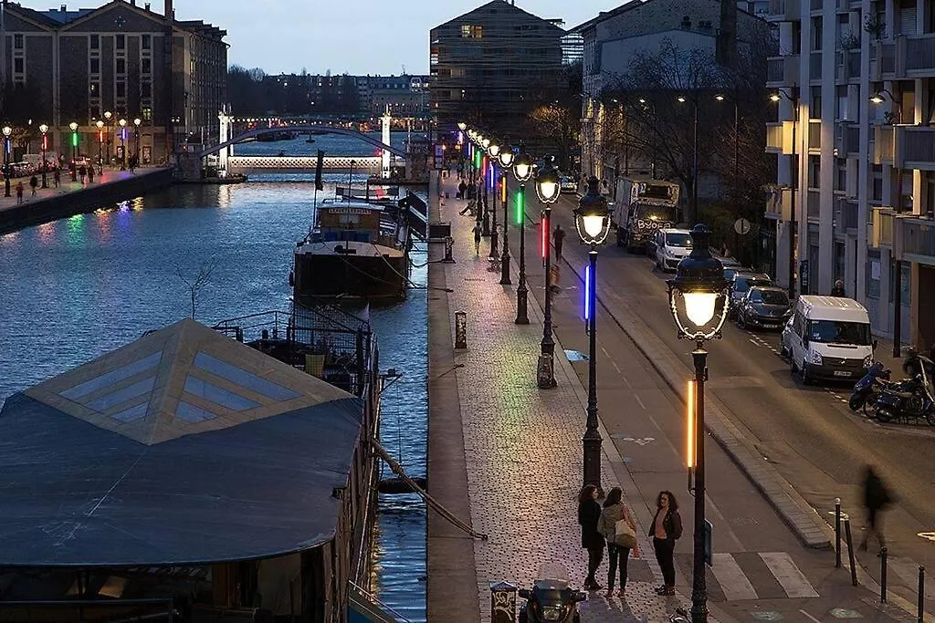 Bel Appartement 6 Pers Bord Canal De L'Ourcq La Villette-Parking Paris 0*,  France