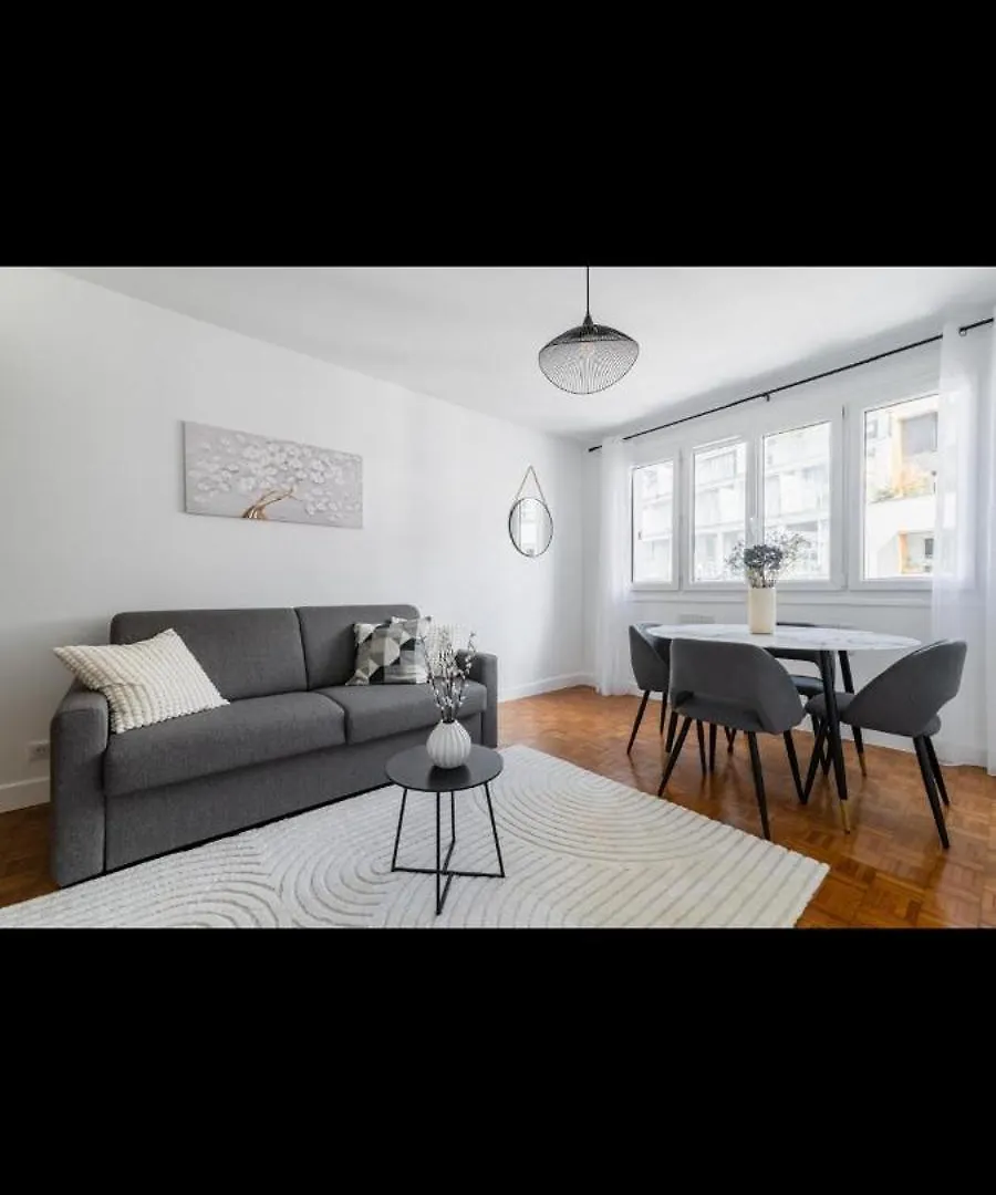 Apartment Bel Appartement 6 Pers Bord Canal De L'Ourcq La Villette-Parking Paris