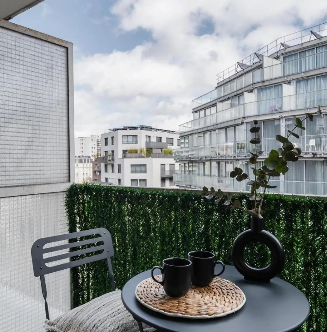 Bel Appartement 6 Pers Bord Canal De L'Ourcq La Villette-Parking Paris 0*,